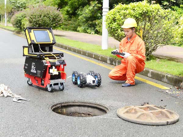 港口管道机器人检测