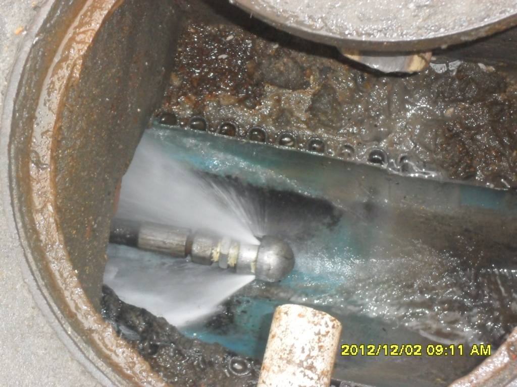 港口污水管道高压清洗