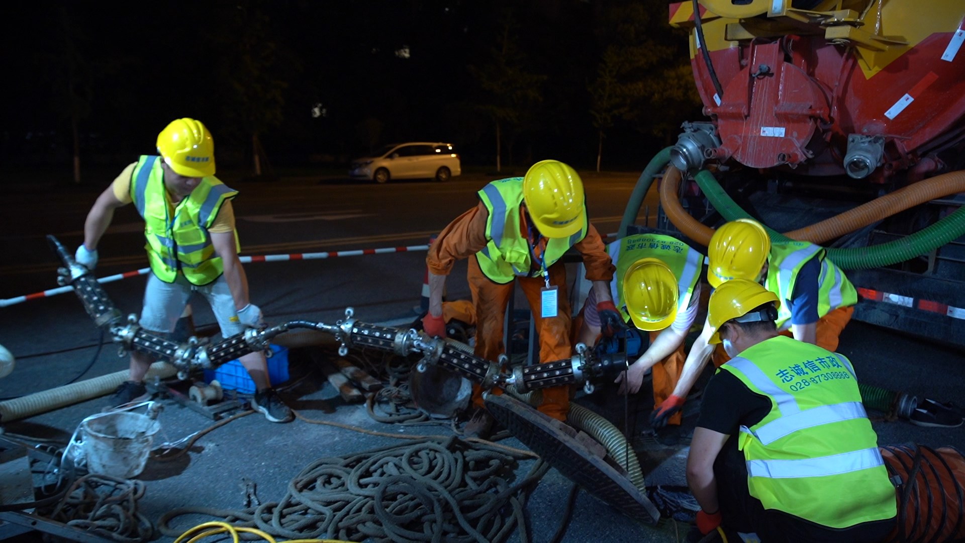 港口紫外光固化修复